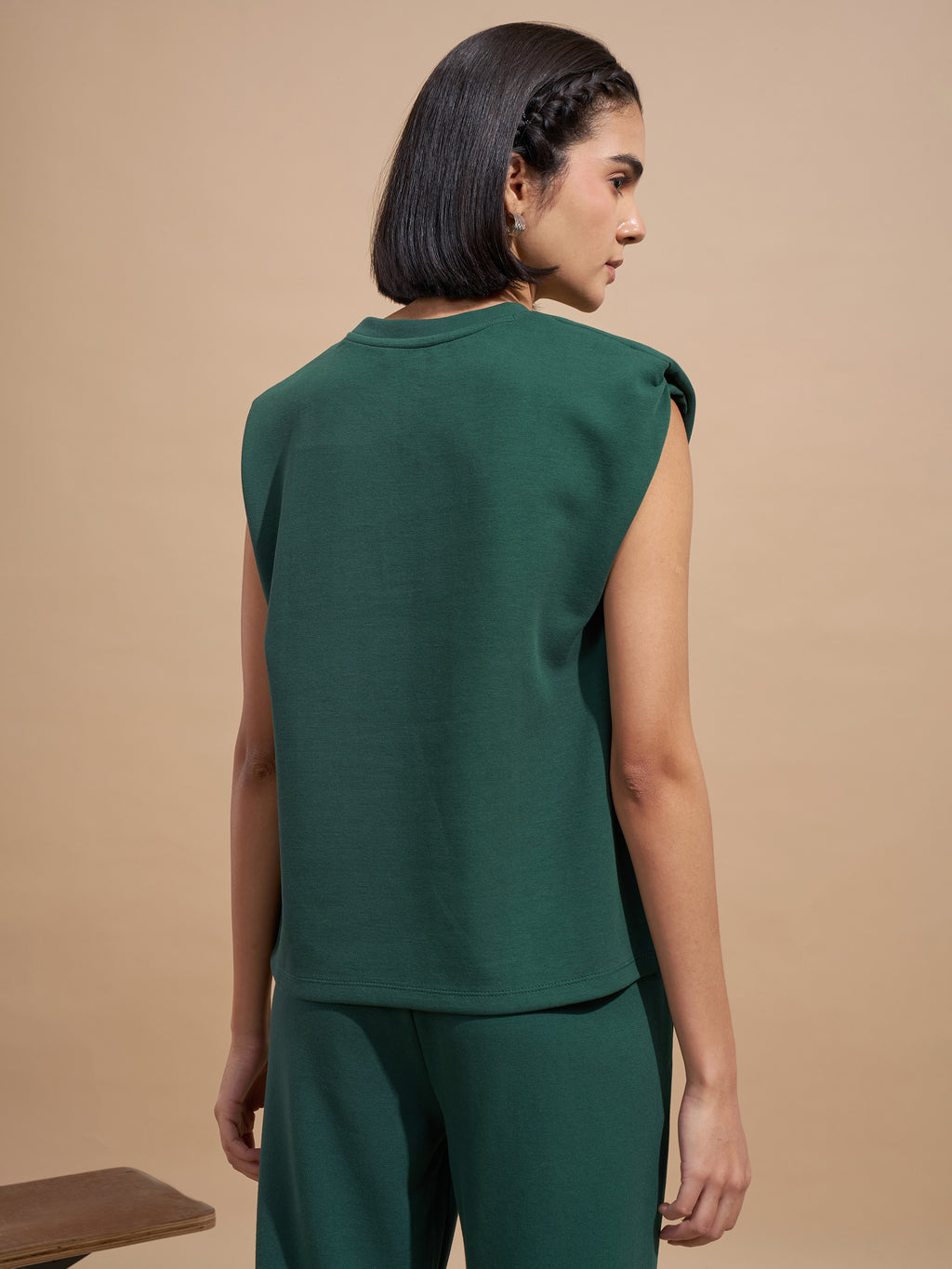 Tokyo Talkies Women Green Solid Regular Top