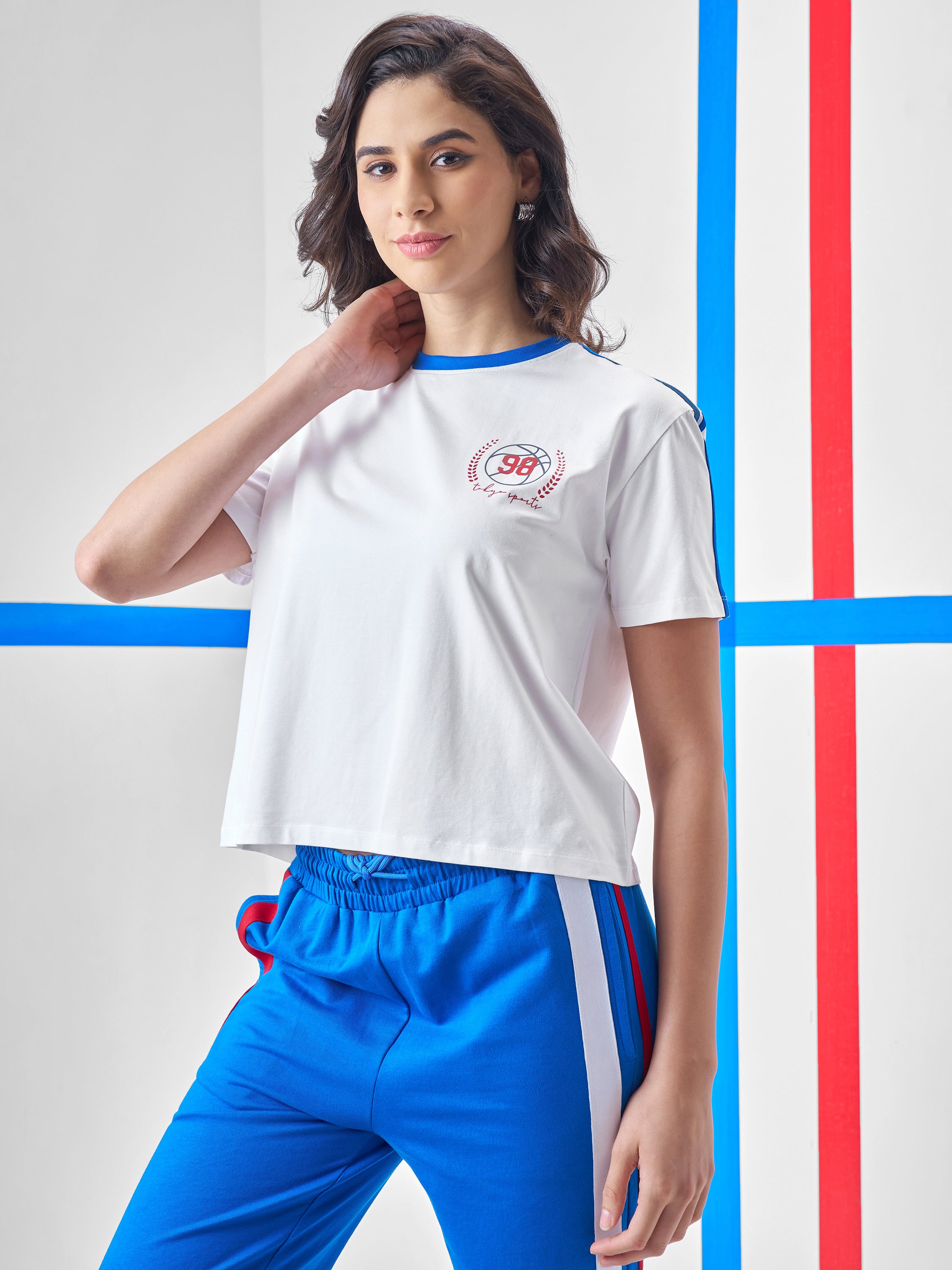 Street By Tokyo Talkies Women White Printed Round Neck T-Shirt - White - Image 4