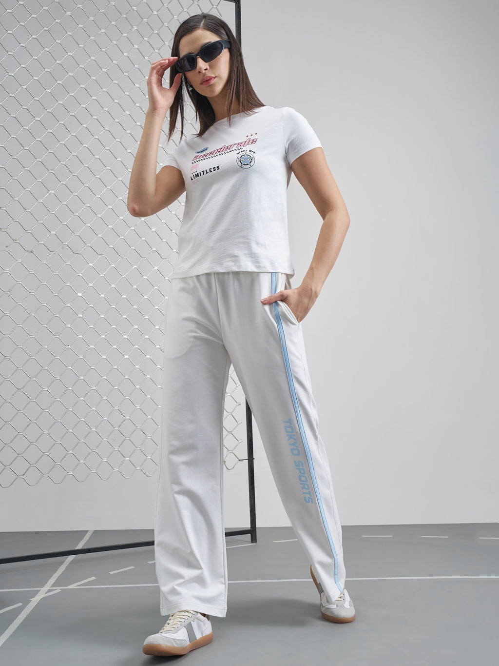 Street By Tokyo Talkies Women White Printed Round Neck T-Shirt - White - Image 2