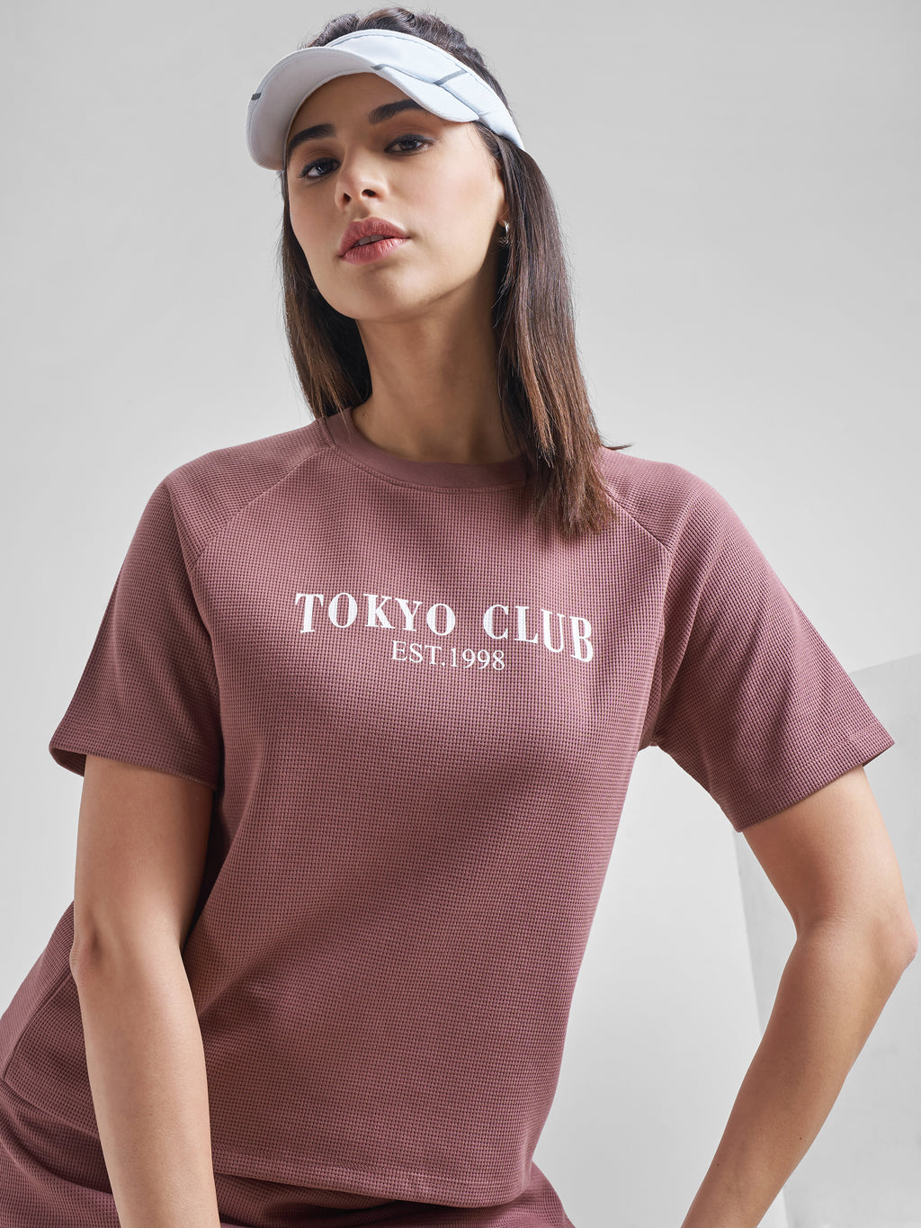 Street By Tokyo Talkies Women Purple Printed Round Neck T-Shirt - Purple - Image 1