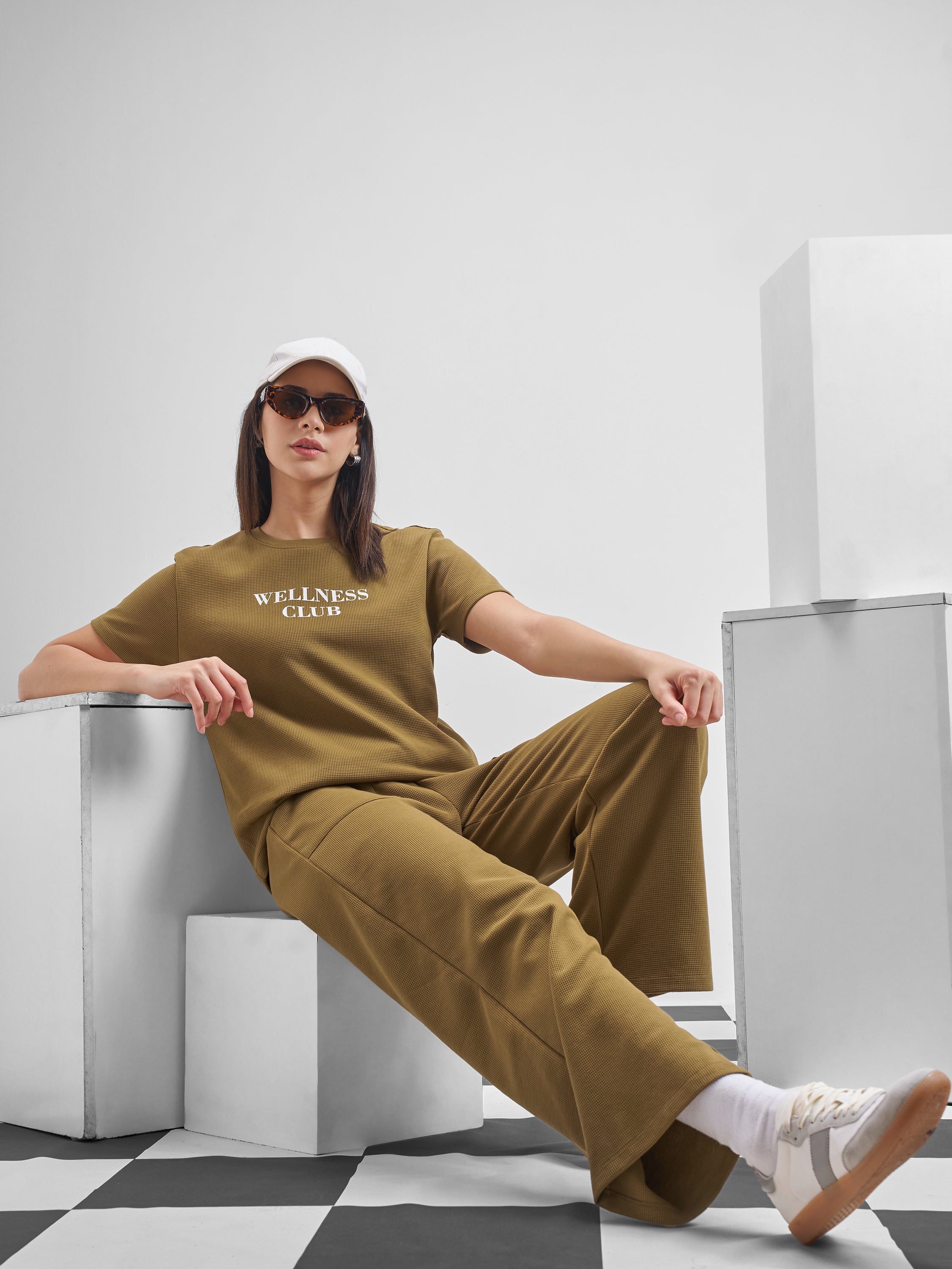 Street By Tokyo Talkies Women Brown Printed Round Neck T-Shirt - Brown - Image 2
