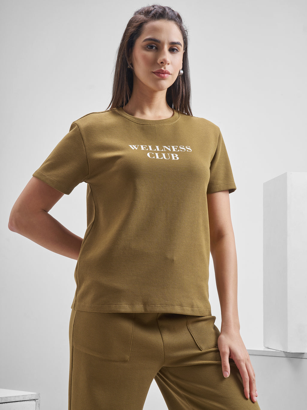 Street By Tokyo Talkies Women Brown Printed Round Neck T-Shirt - Brown - Image 6