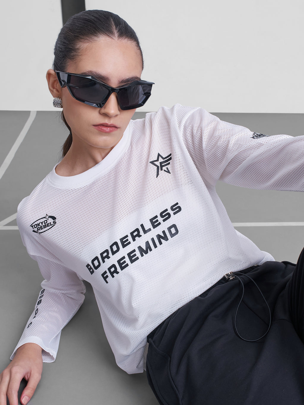 Street By Tokyo Talkies Women White Printed Round Neck T-Shirt - White - Image 1