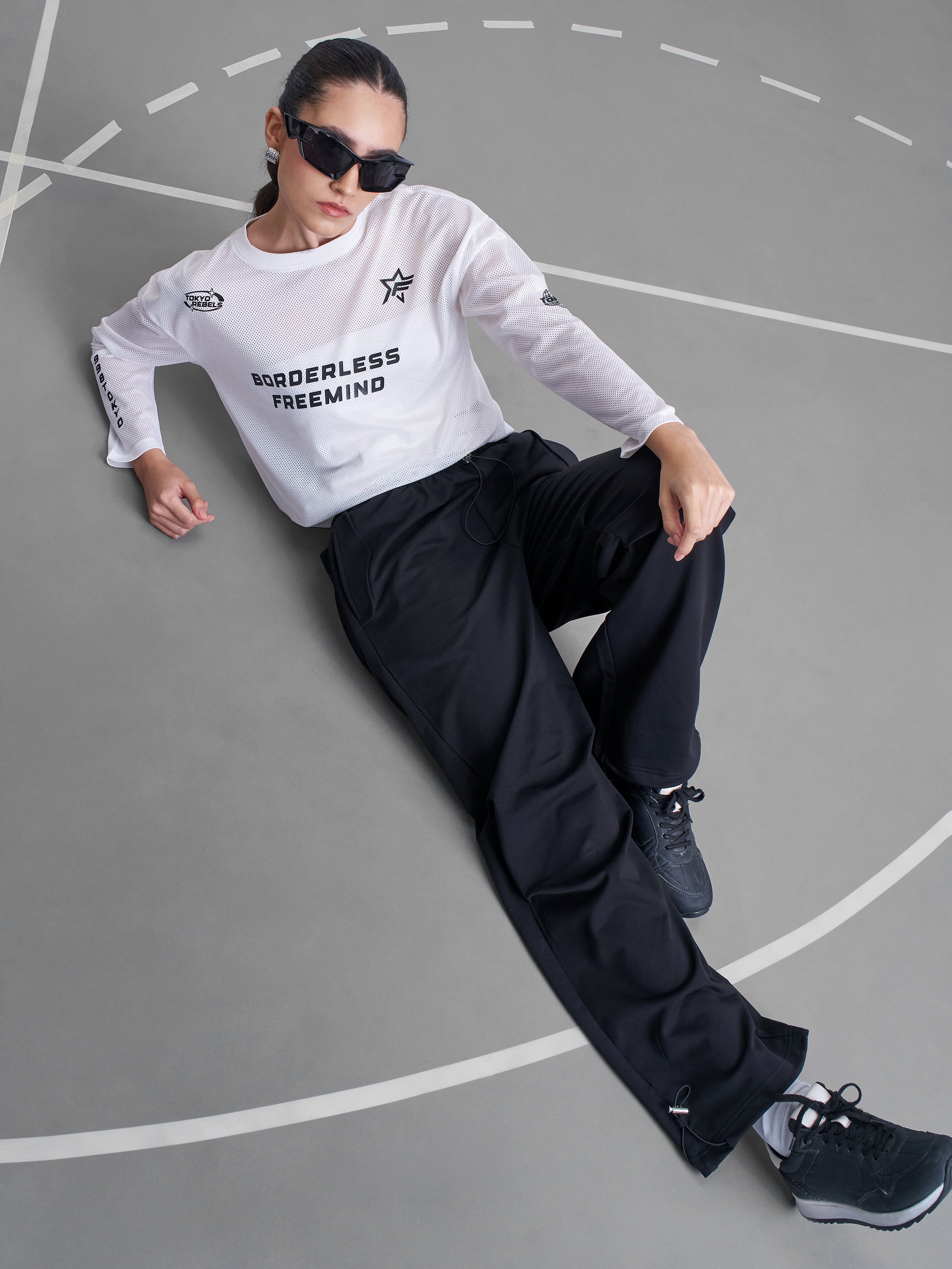 Street By Tokyo Talkies Women White Printed Round Neck T-Shirt - White - Image 2