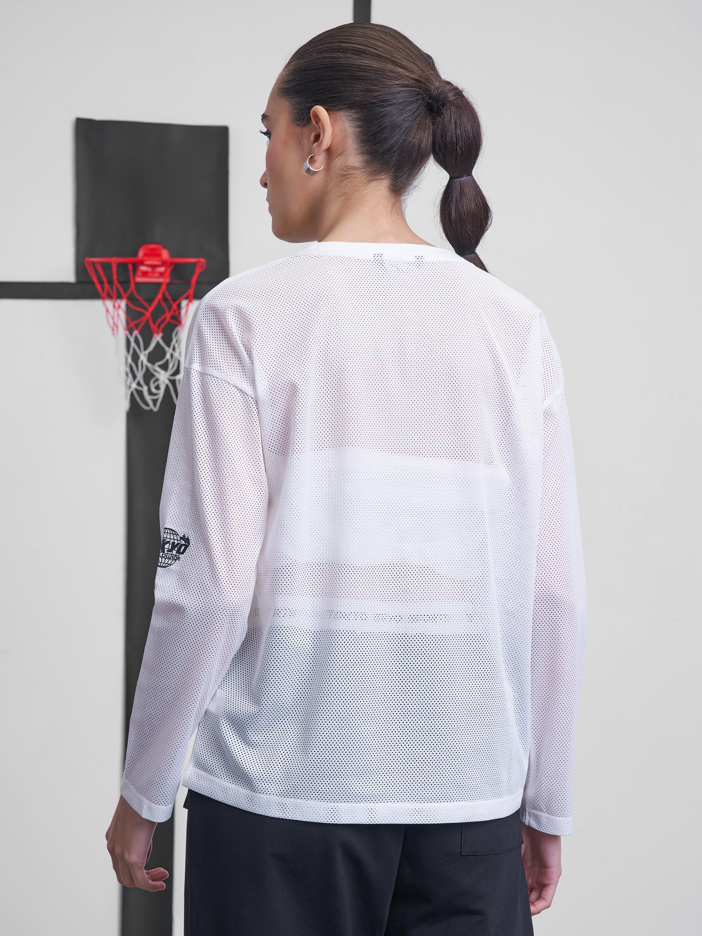 Street By Tokyo Talkies Women White Printed Round Neck T-Shirt - White - Image 3