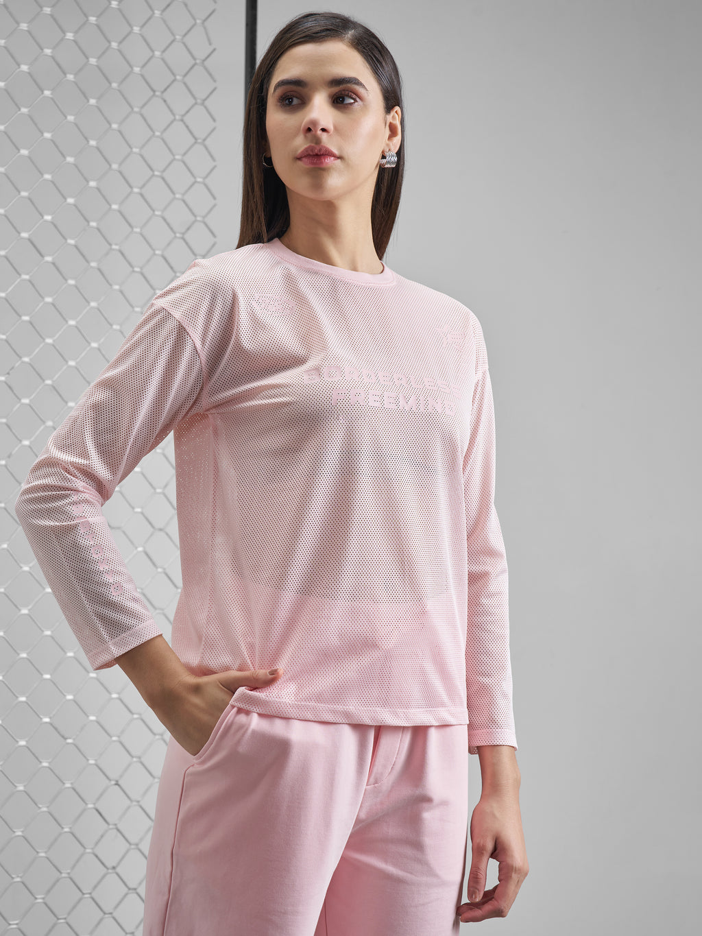 Street By Tokyo Talkies Women Pink Printed Round Neck T-Shirt - Pink - Image 6