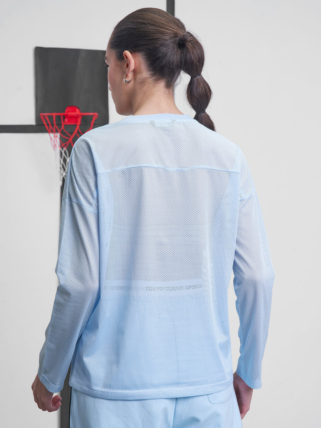 Street By Tokyo Talkies Women Blue Printed V-Neck T-Shirt - Blue - Image 3