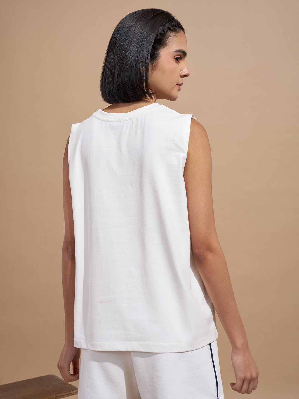 Tokyo Talkies Women White Printed Round Neck T-Shirts