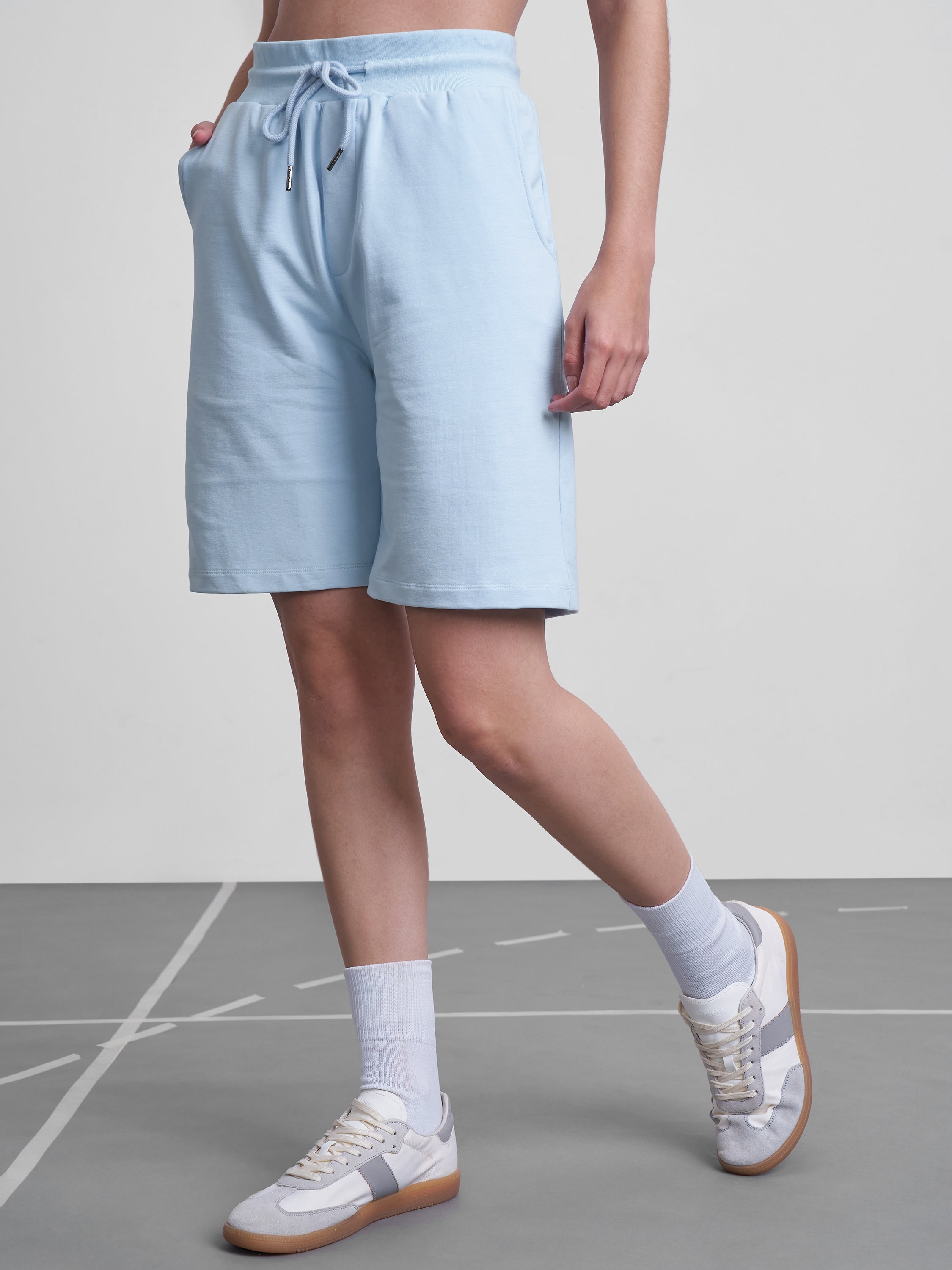 Street By Tokyo Talkies Women Blue Regular Fit Bermuda Shorts - Blue - Image 4
