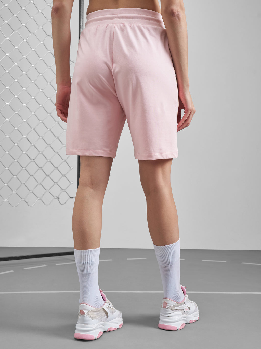 Street By Tokyo Talkies Women Pink Regular Fit Shorts - Pink - Image 3