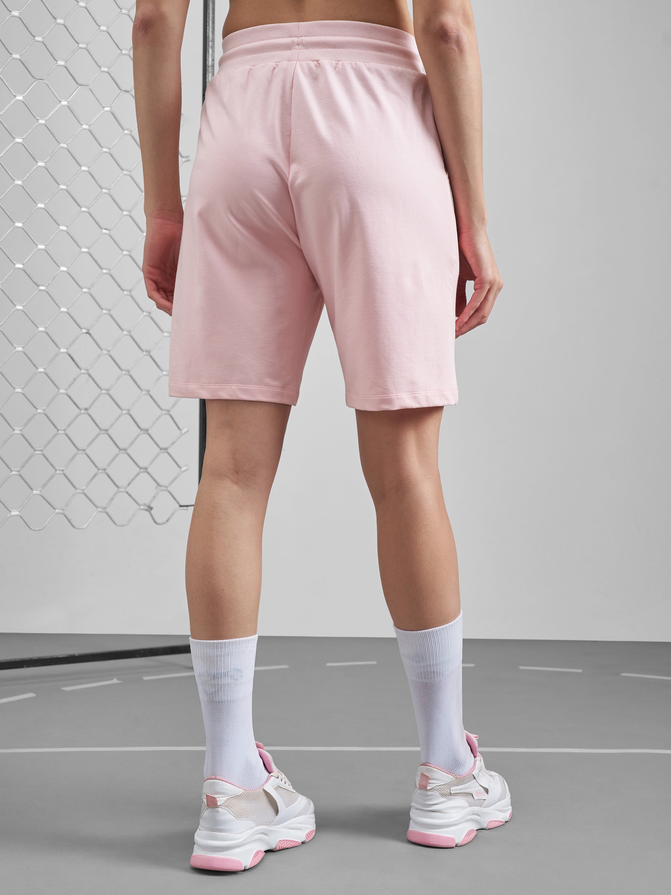 Street By Tokyo Talkies Women Pink Regular Fit Shorts - Pink - Image 3