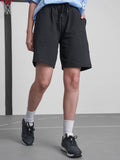 Street By Tokyo Talkies Women Black Regular Fit Bermuda Shorts - Black - Image 1