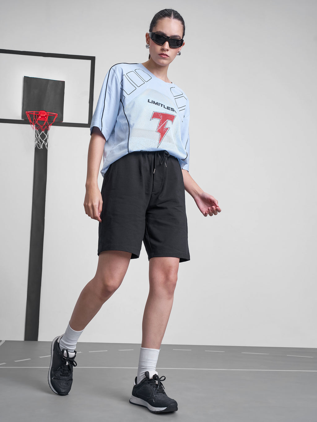 Street By Tokyo Talkies Women Black Regular Fit Bermuda Shorts - Black - Image 2