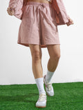 Street By Tokyo Talkies Women Pink Regular Fit Shorts - Pink - Image 1
