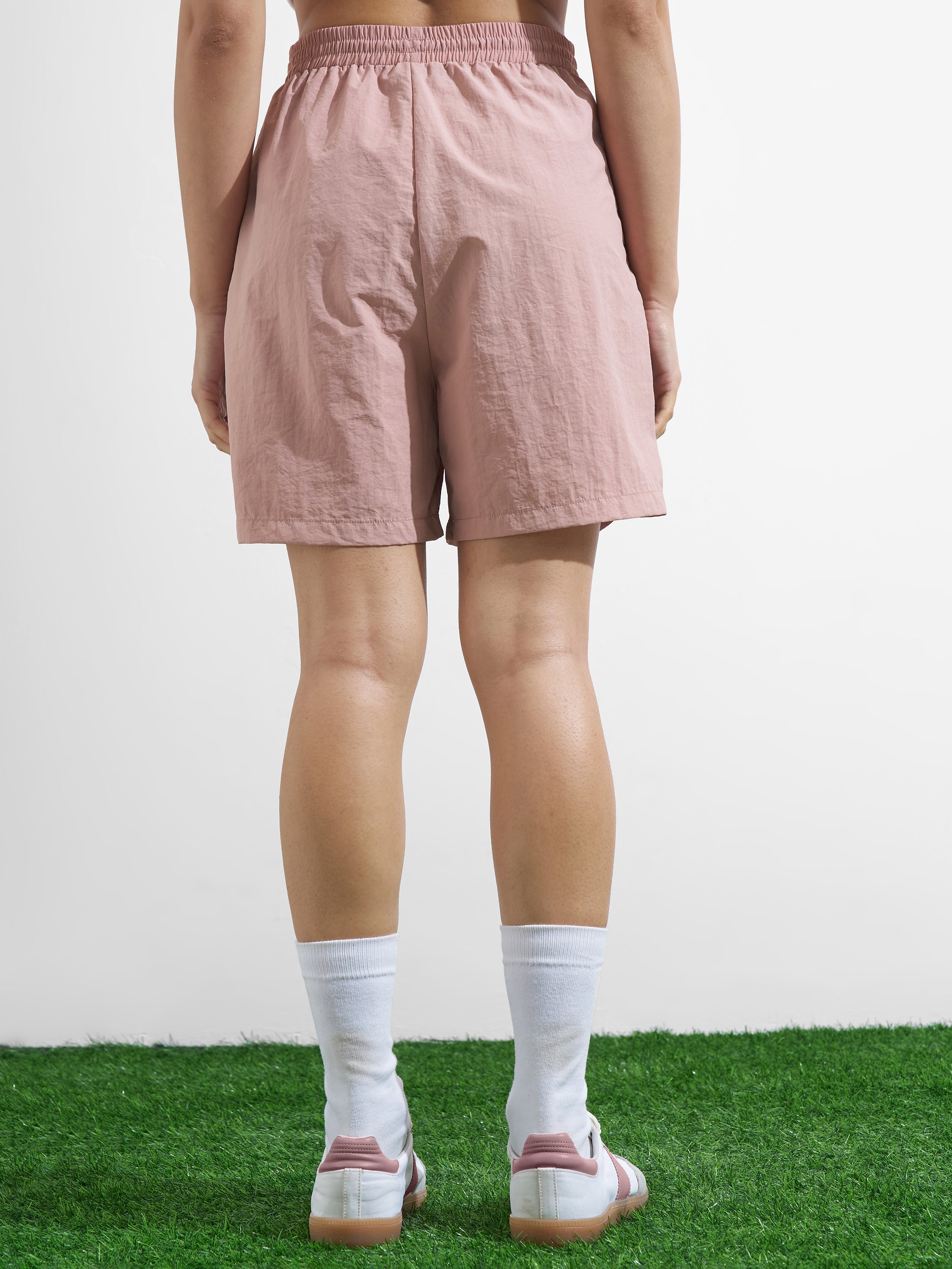 Street By Tokyo Talkies Women Pink Regular Fit Shorts - Pink - Image 3