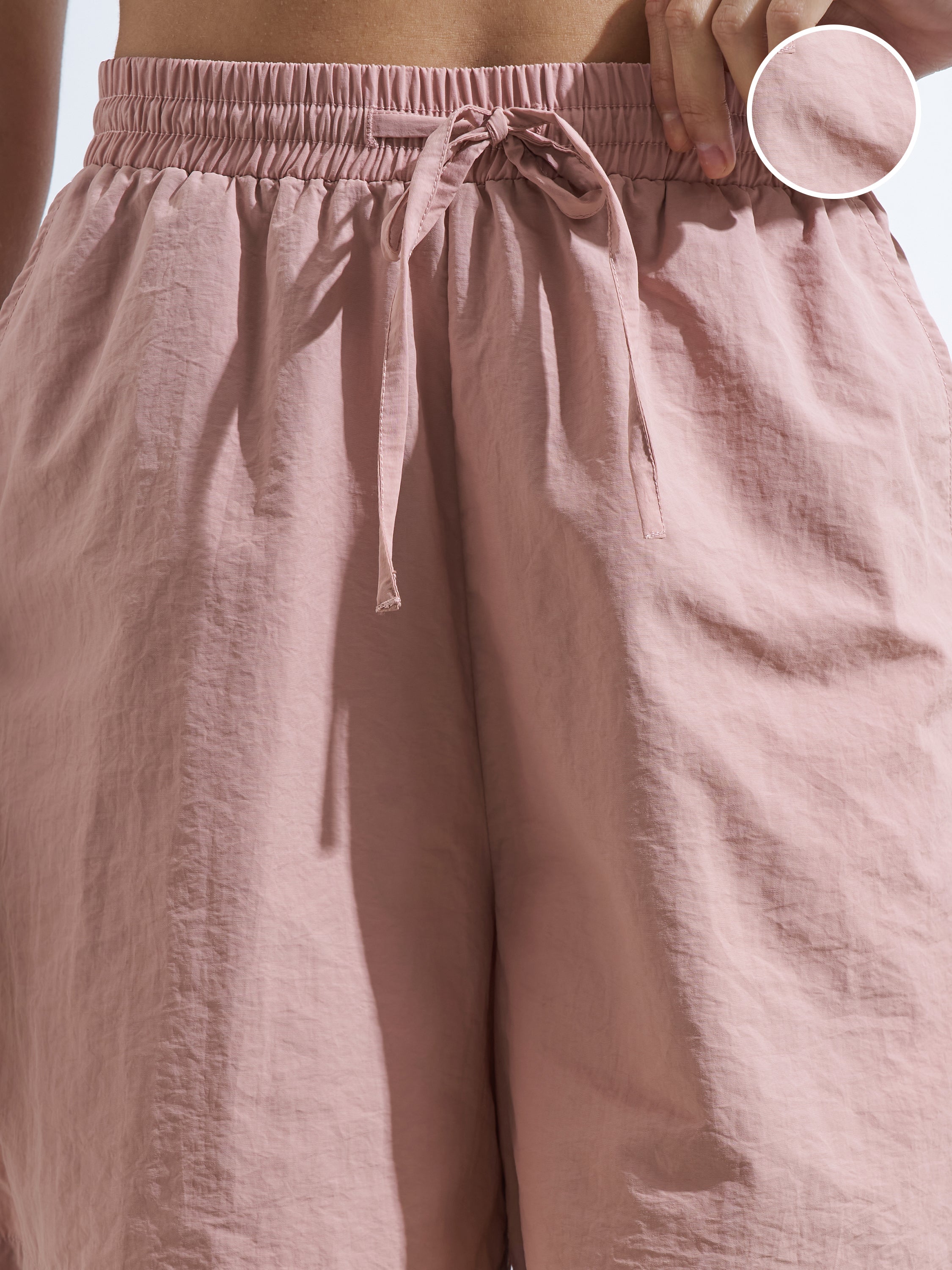 Street By Tokyo Talkies Women Pink Regular Fit Shorts - Pink - Image 5