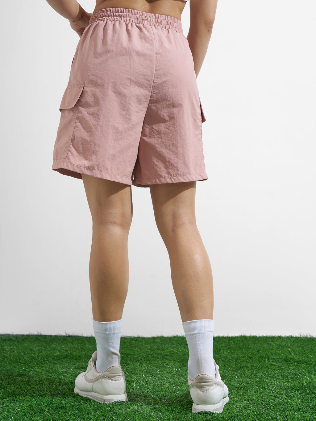 Street By Tokyo Talkies Women Pink Regular Fit Shorts - Pink - Image 3