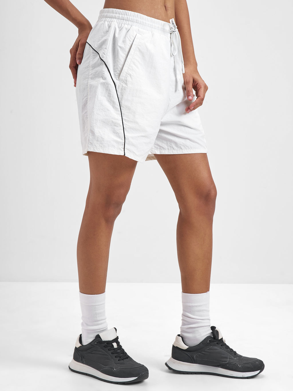 Street By Tokyo Talkies Women White Regular Fit Shorts - White - Image 6