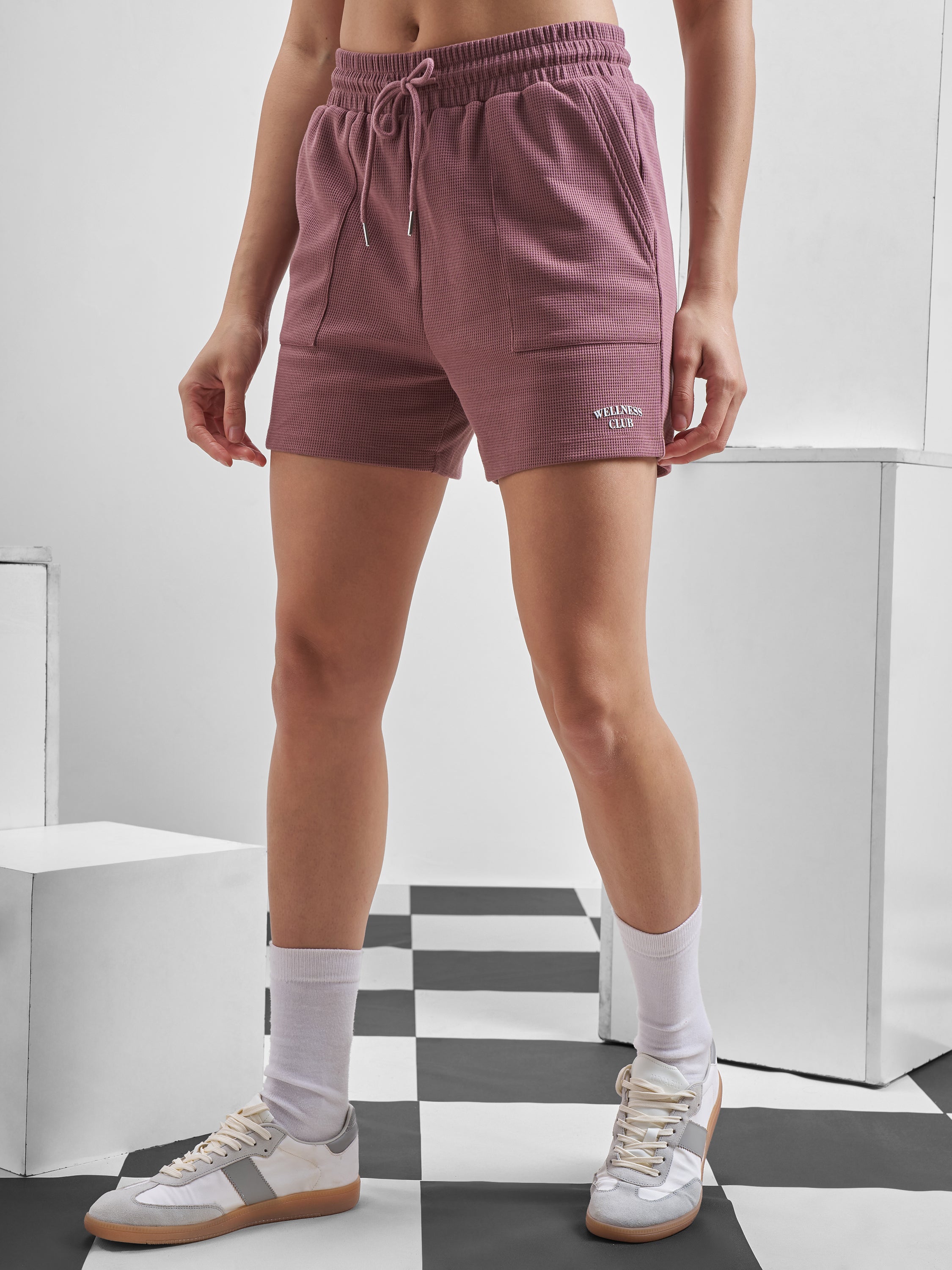 Street By Tokyo Talkies Women Purple Regular Fit Shorts - Purple - Image 4