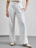 Street By Tokyo Talkies Women White Regular Fit Track Pant - White - Image 1