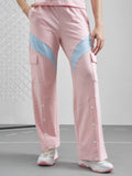 Street By Tokyo Talkies Women Pink Relaxed Fit Track Pant - Pink - Image 1