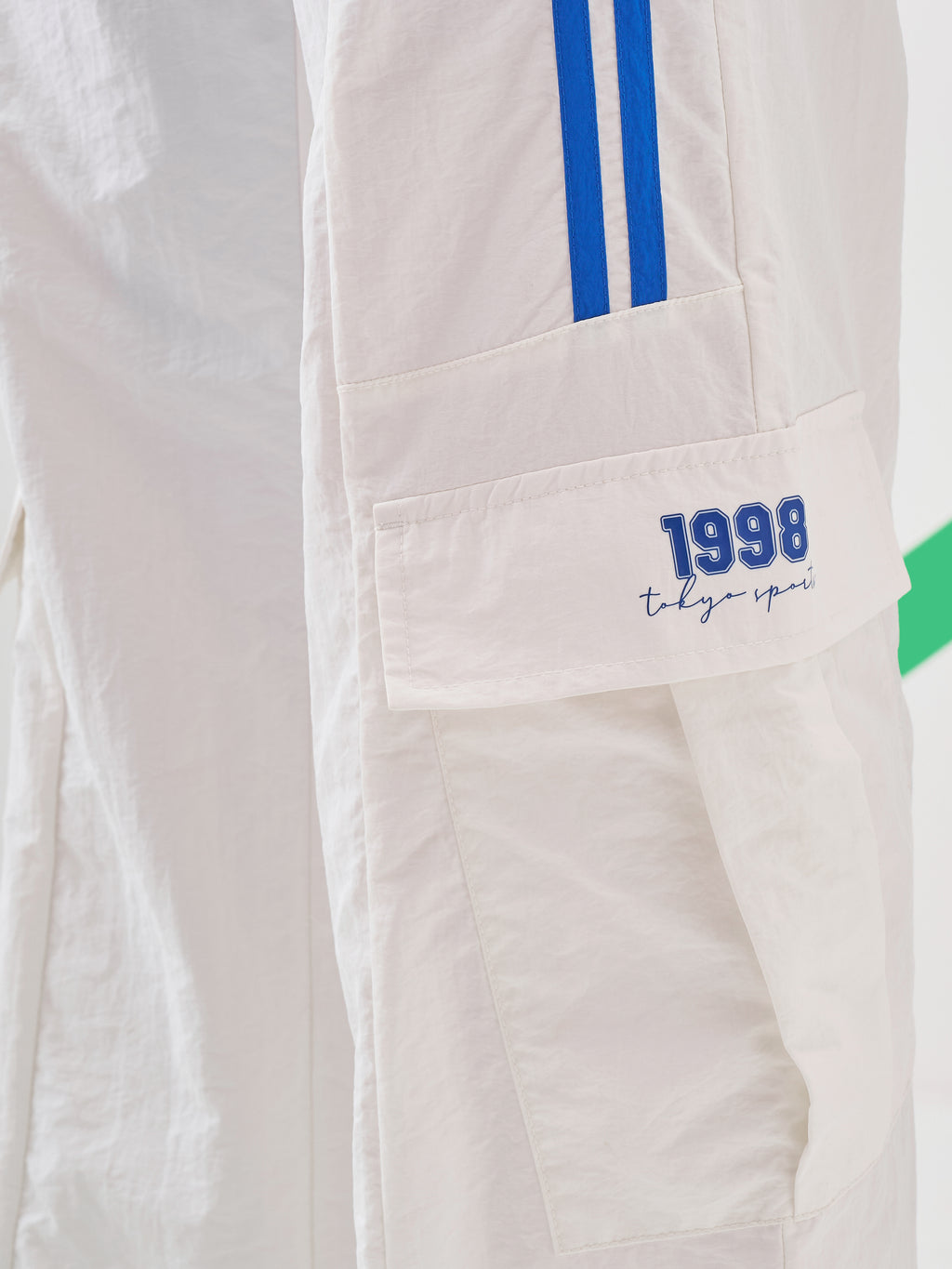 Street By Tokyo Talkies Women White Loose Fit Track Pant - White - Image 7