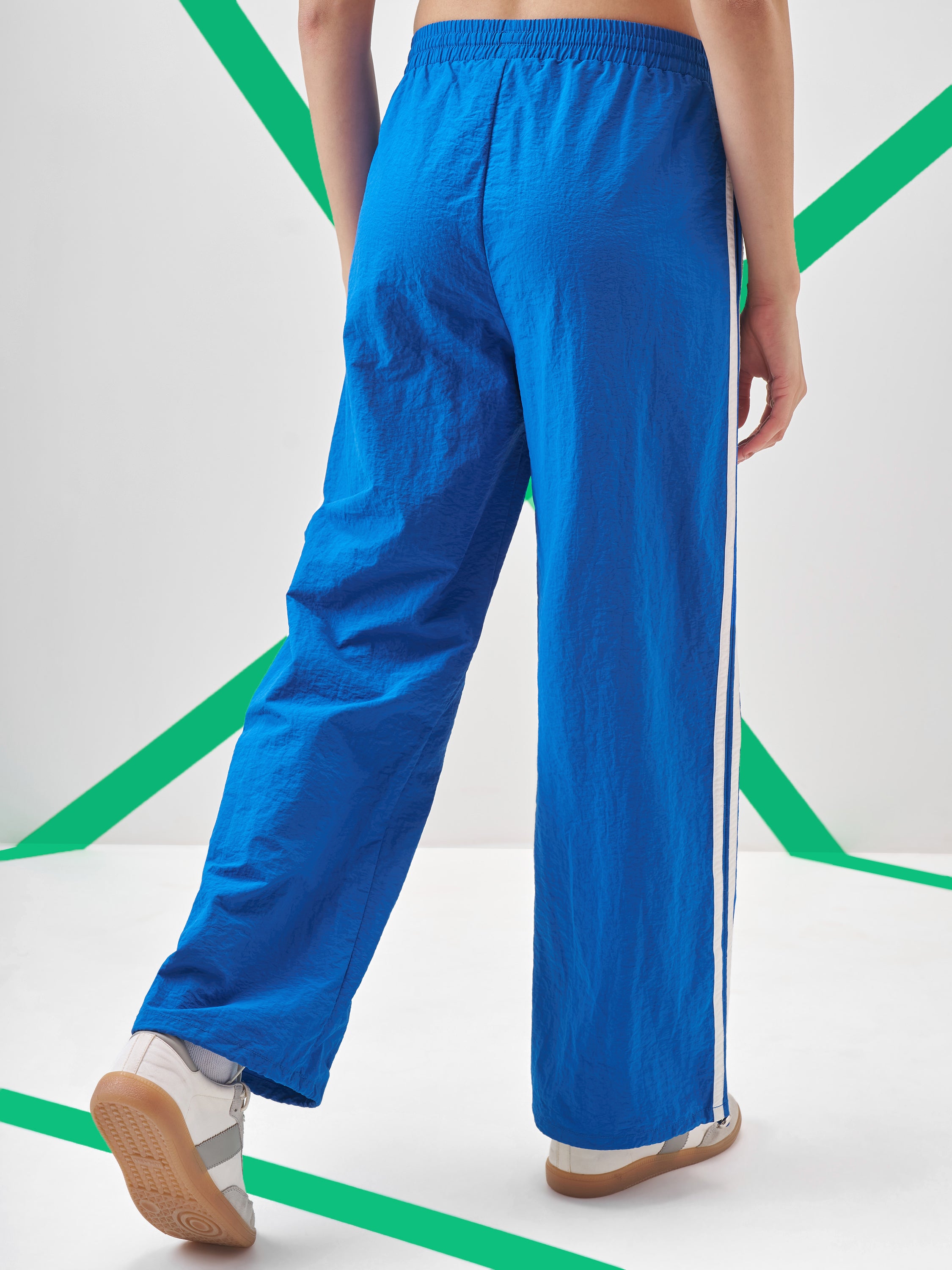 Street By Tokyo Talkies Women Blue Regular Fit Track Pant - Blue - Image 3
