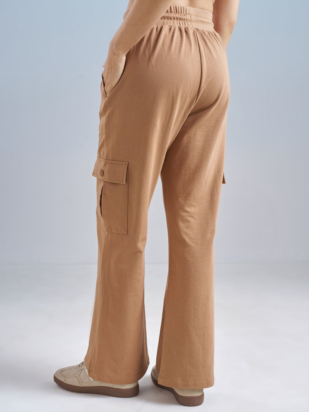 Street By Tokyo Talkies Women Brown Regular Fit Track Pant - Brown - Image 3