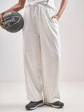 Street By Tokyo Talkies Women White Straight Fit Track Pant - White - Image 1