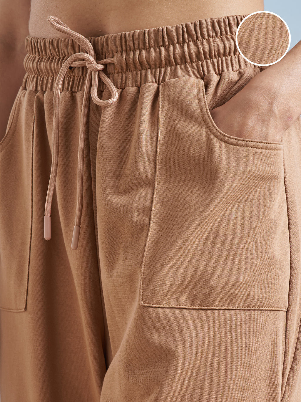 Street By Tokyo Talkies Women Brown Regular Fit Track Pant - Brown - Image 5