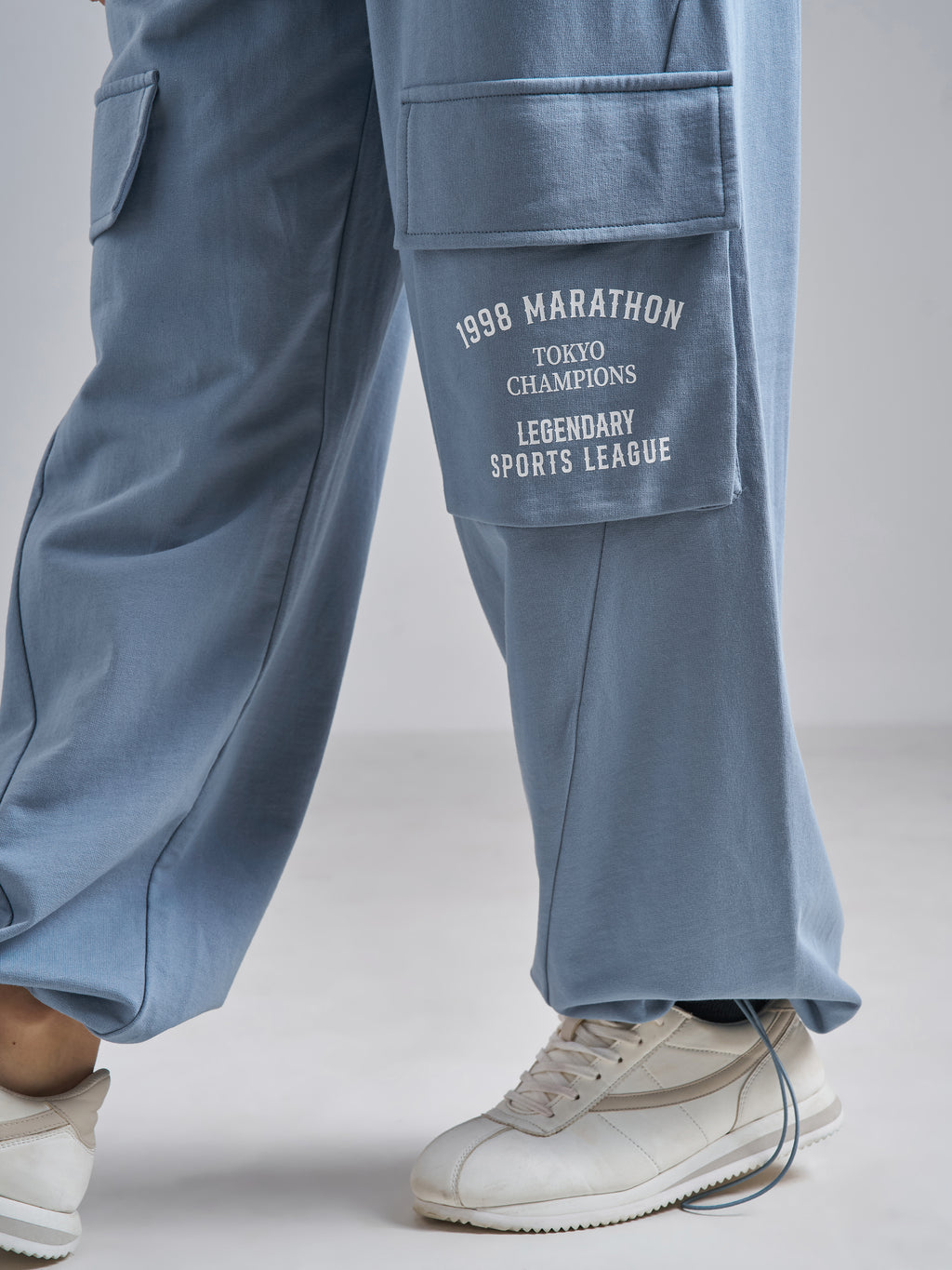 Street By Tokyo Talkies Women Blue Regular Fit Track Pant - Blue - Image 7