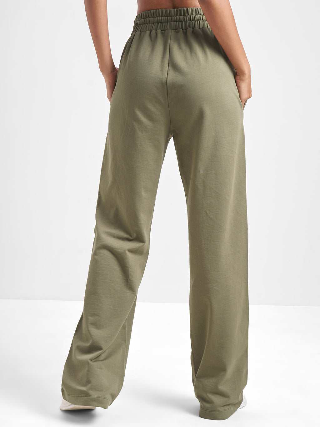 Street By Tokyo Talkies Women Olive Baggy Track Pant - Olive - Image 5