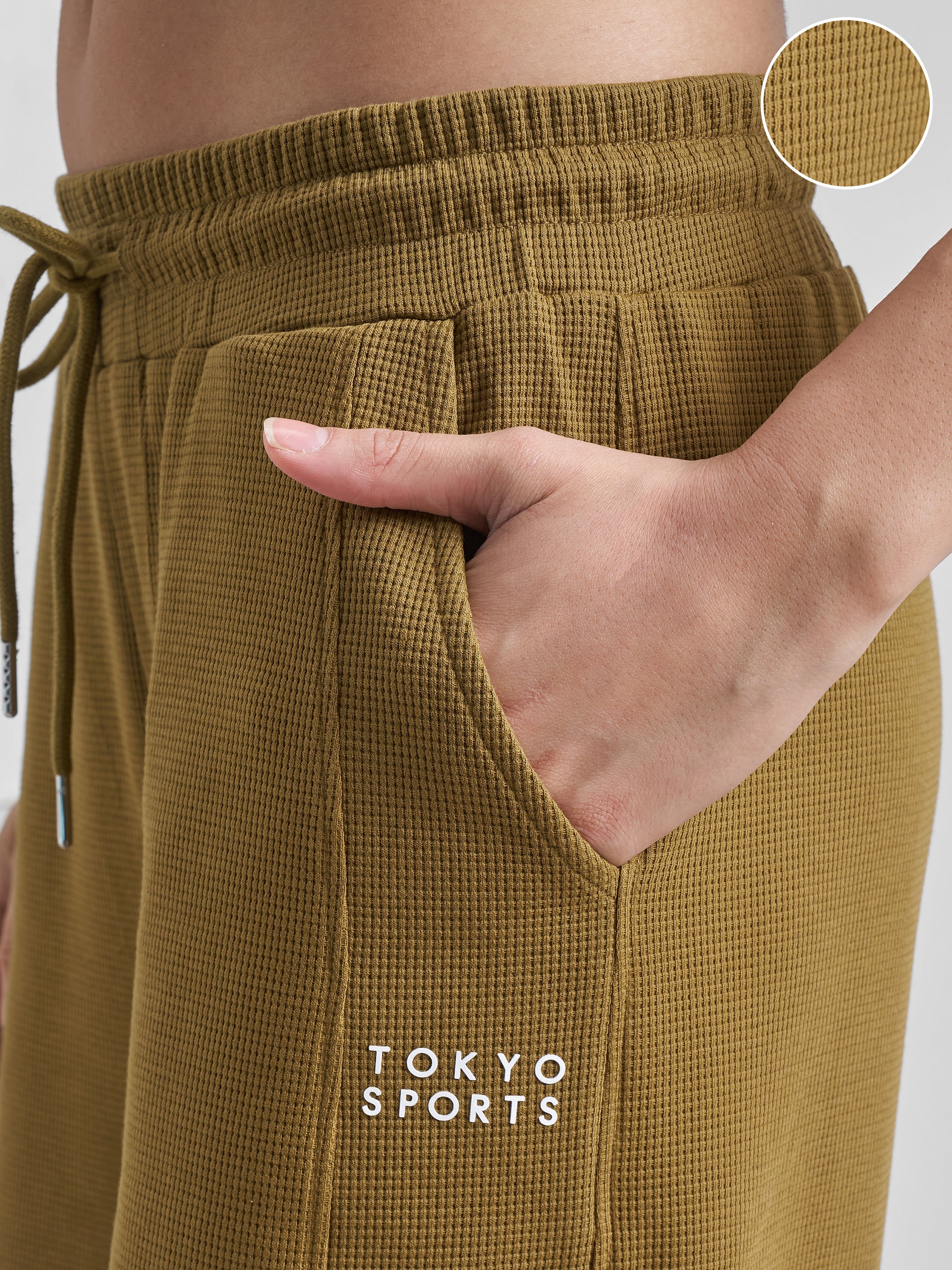 Street By Tokyo Talkies Women Brown Relaxed Fit Track Pant - Brown - Image 5