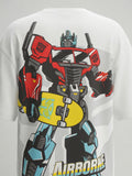 Highlander Men White Transformers Printed Round Neck T-Shirt - White - Image 1