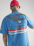 Highlander Men Blue Peanuts Printed Round Neck T-Shirt - Blue - Image 1