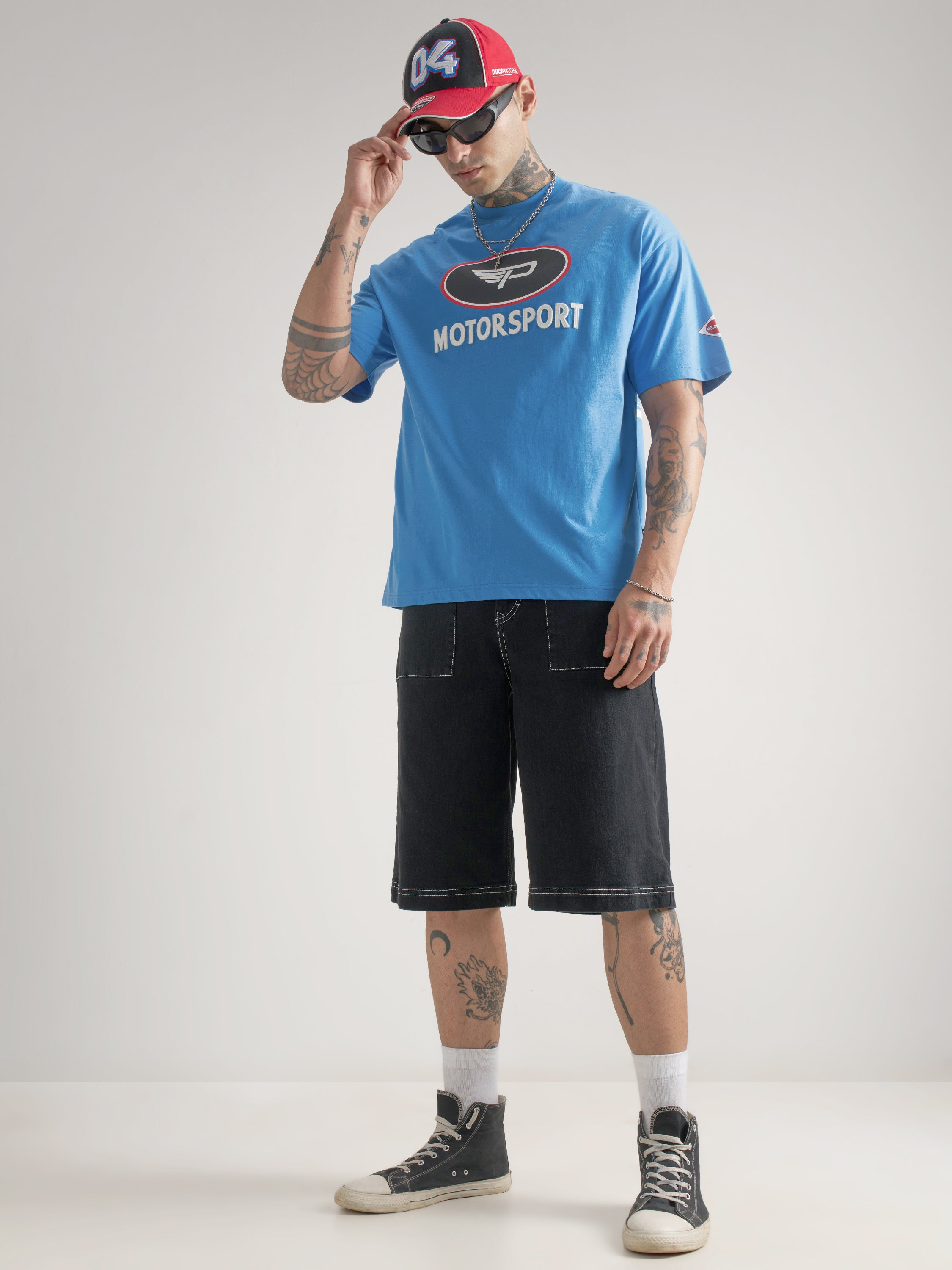 Highlander Men Blue Peanuts Printed Round Neck T-Shirt - Blue - Image 2