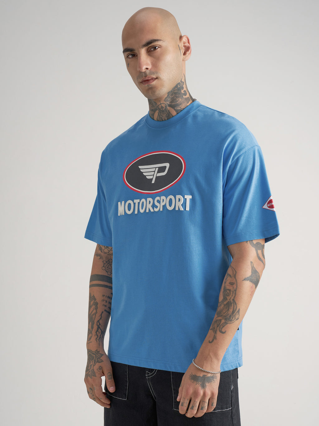 Highlander Men Blue Peanuts Printed Round Neck T-Shirt - Blue - Image 4