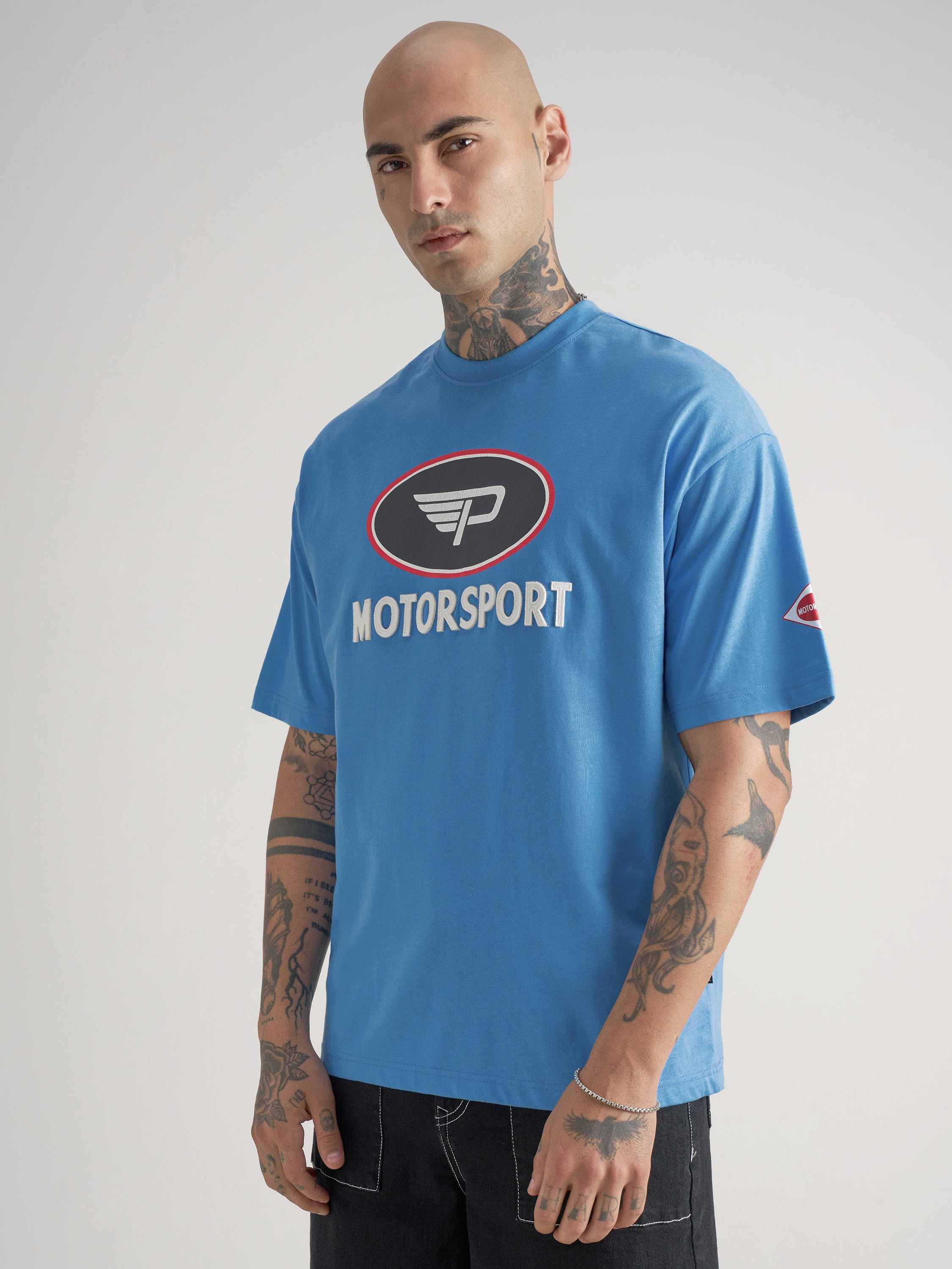 Highlander Men Blue Peanuts Printed Round Neck T-Shirt - Blue - Image 4