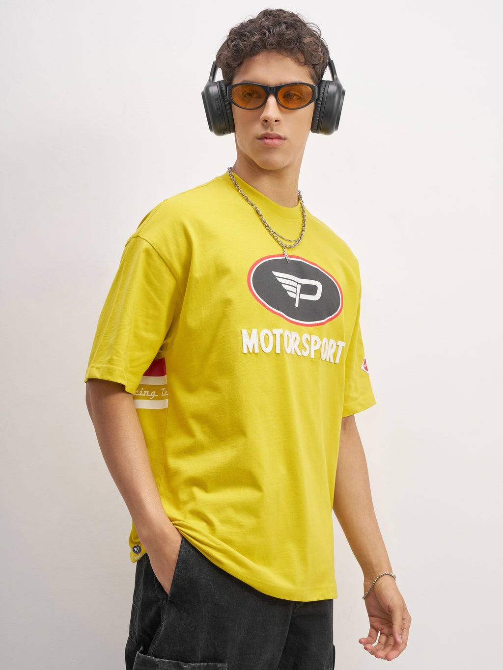 Highlander Men Yellow Peanuts Printed Round Neck T-Shirt - Yellow - Image 6
