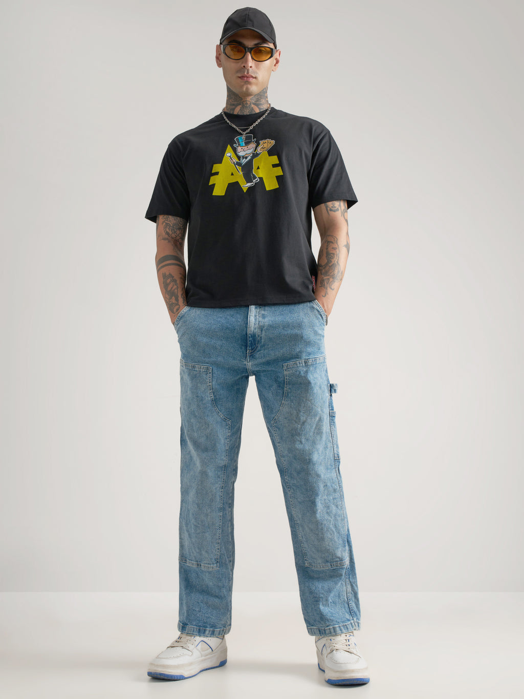 Hasbro By Highlander Men Black Printed Round Neck T-Shirt - Black - Image 2