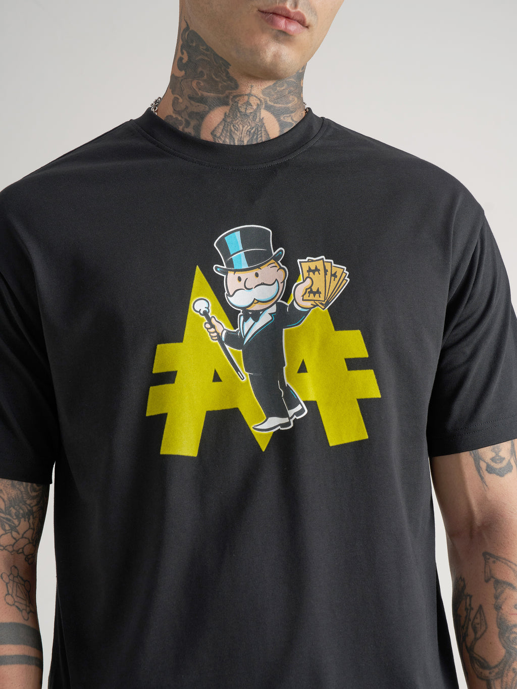 Hasbro By Highlander Men Black Printed Round Neck T-Shirt - Black - Image 7
