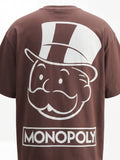 Highlander Men Brown Monopoly Printed Round Neck T-Shirt - Brown - Image 1
