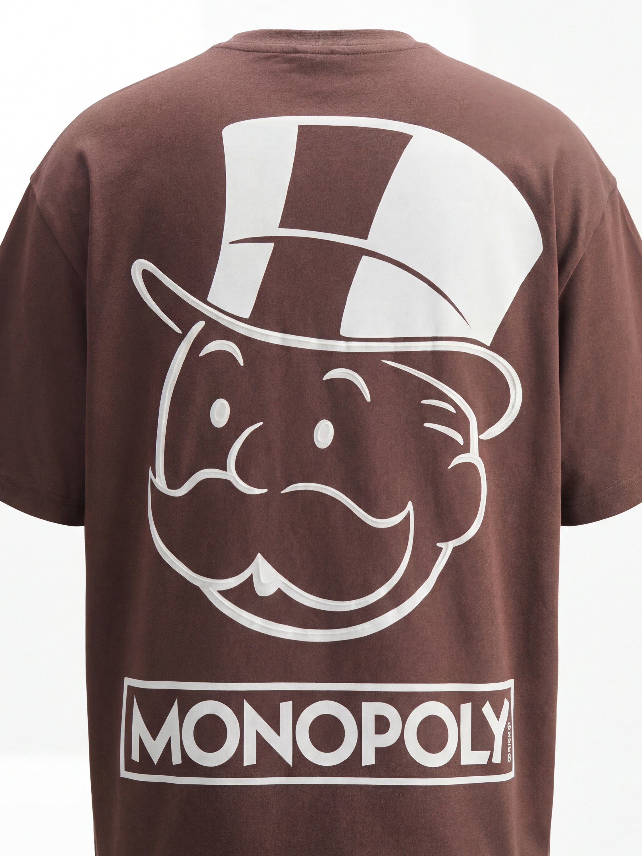 Highlander Men Brown Monopoly Printed Round Neck T-Shirt - Brown - Image 1
