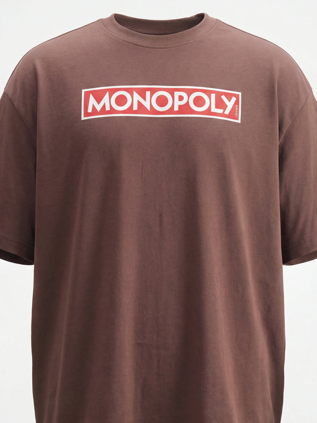 Highlander Men Brown Monopoly Printed Round Neck T-Shirt - Brown - Image 2