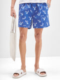 Disney By Highlander Men Blue Stitch Cotton Boxers - Blue - Image 1