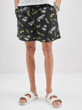 Disney By Highlander Men Black Goofy Cotton Boxers - Black - Image 1