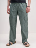 Disney By Highlander Men Olive Stitch Printed Lounge Pant - Olive - Image 1