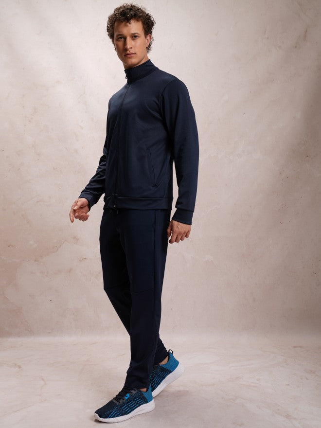 Highlander Men Navy Sweatshirt With Trousers Co-Ords - Navy Blue - Image 2