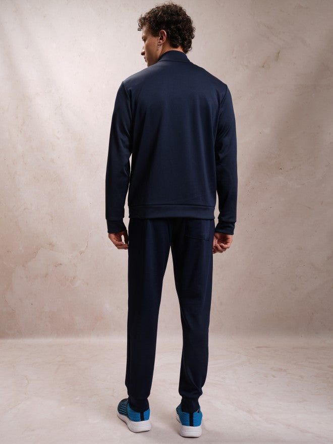 Highlander Men Navy Sweatshirt With Trousers Co-Ords - Navy Blue - Image 3