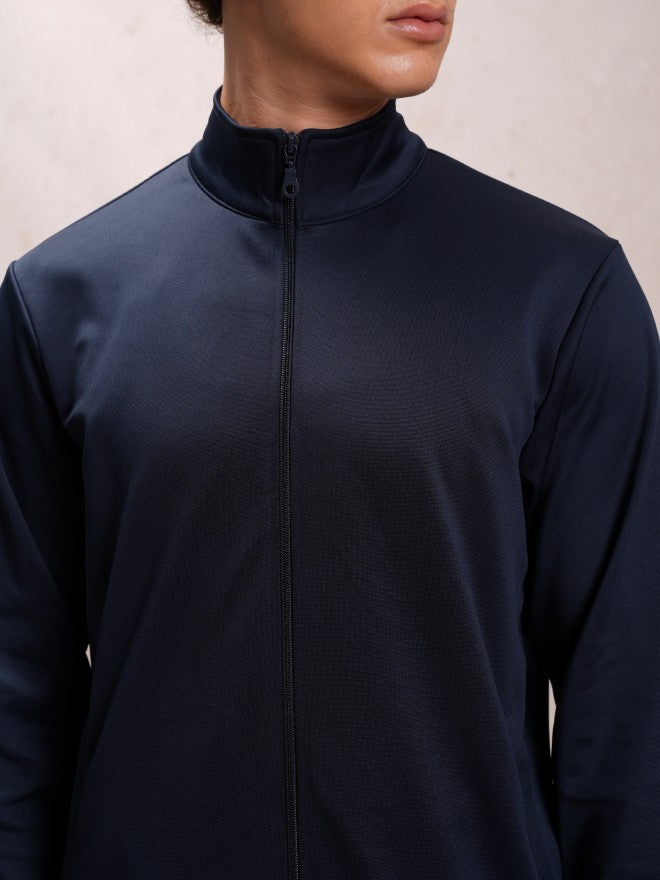 Highlander Men Navy Sweatshirt With Trousers Co-Ords - Navy Blue - Image 5